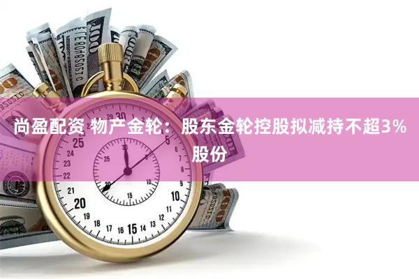 尚盈配资 物产金轮：股东金轮控股拟减持不超3%股份